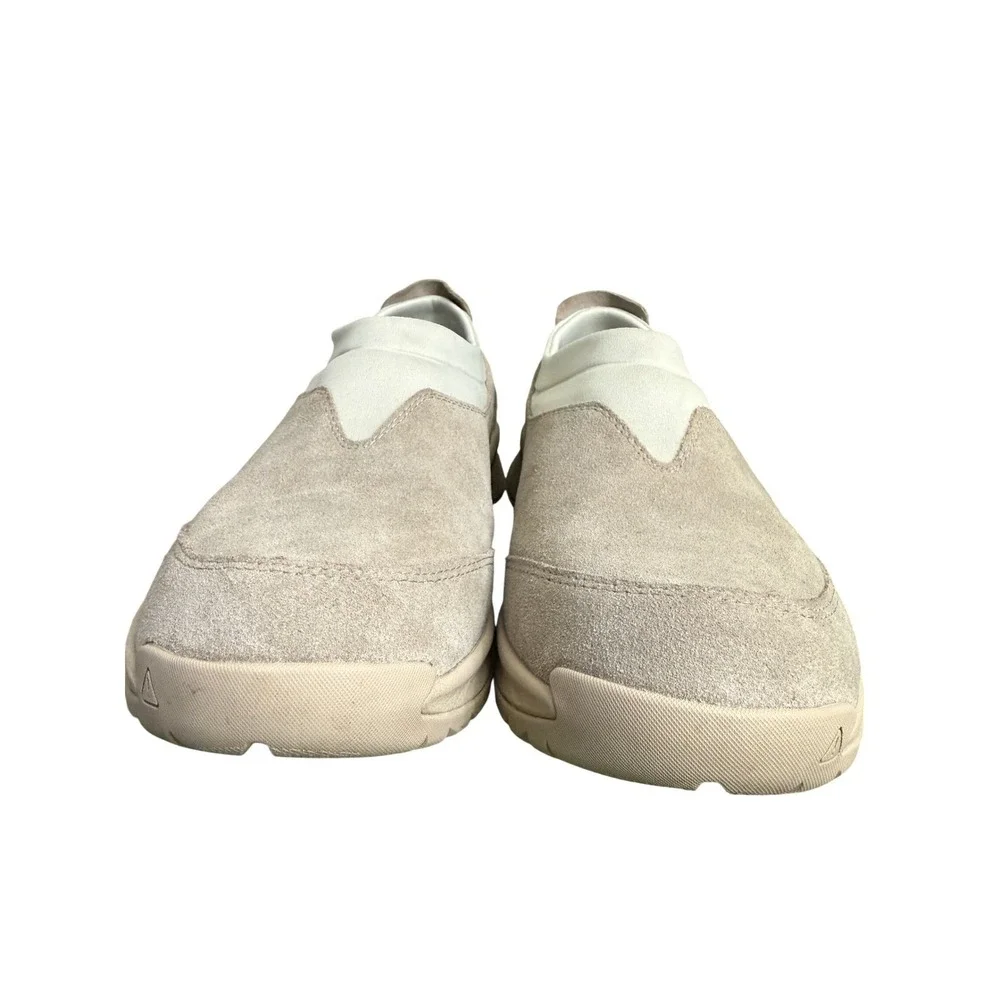 Keen TTS Moc Waterproof Suede Slip On Shoes Tan Sand 1031231 Mens 10